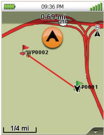 MAGELLAN TRITON 500 - Go To Routes - 1