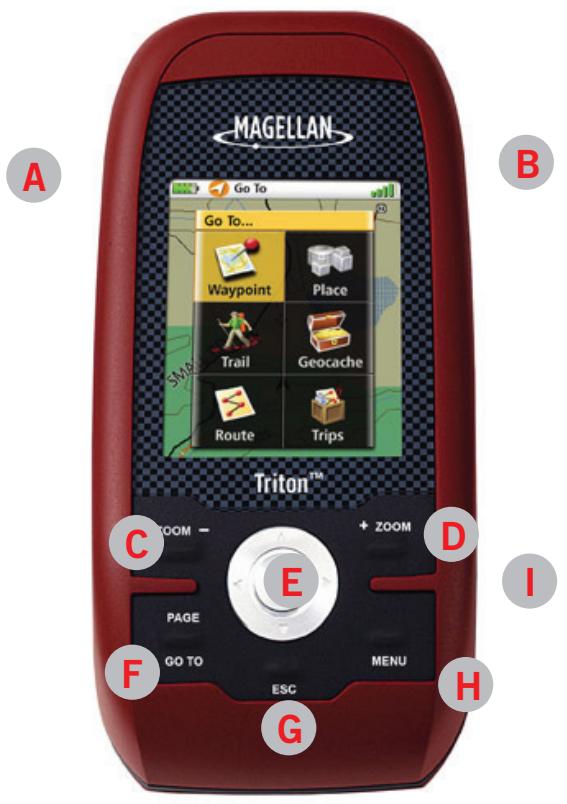 MAGELLAN TRITON 500 - Features of the Magellan Triton 400 &amp; 500 - 1