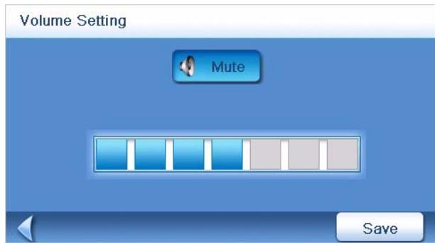 MAGELLAN MAESTRO 4010 - Adjusting the Volume - 2