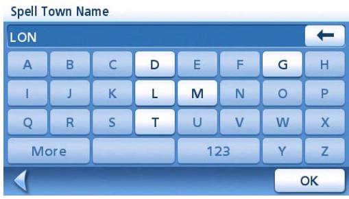MAGELLAN MAESTRO 4010 - QuickSpell™ - 1