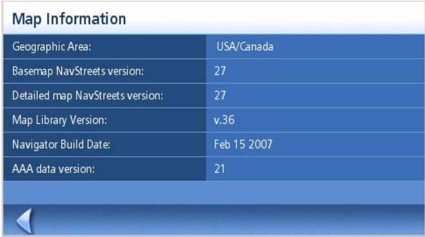 MAGELLAN MAESTRO 4010 - Viewing Map Information - 2