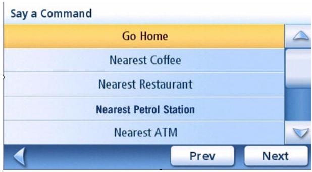 MAGELLAN MAESTRO 4245 - Sample Nearest Restaurant - 1