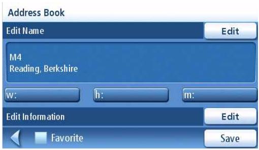 MAGELLAN MAESTRO 4245 - Saving Your Current Location to Your Address Book - 1