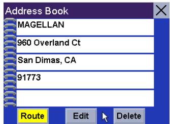MAGELLAN ROADMATE 300R - Edit - Select Edit. - 2