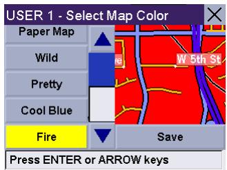 MAGELLAN ROADMATE 300R - Select Map Color - 10