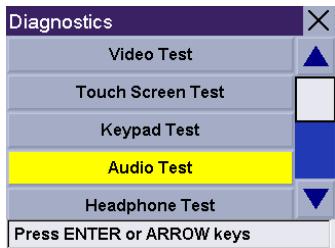 MAGELLAN ROADMATE 300R - Keypad Test - 1