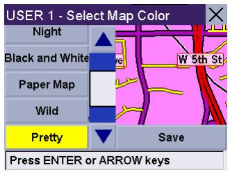 MAGELLAN ROADMATE 300R - Select Map Color - 4