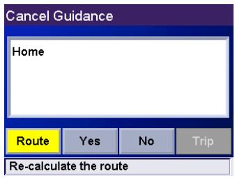 MAGELLAN ROADMATE 300R - Select Route. - 1