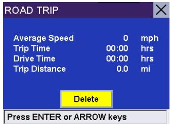 MAGELLAN ROADMATE 300R - Viewing a Saved Trip Report - 3