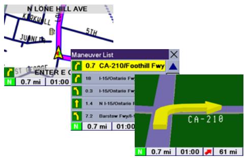 MAGELLAN ROADMATE 300R - Changing the Route Method - 1
