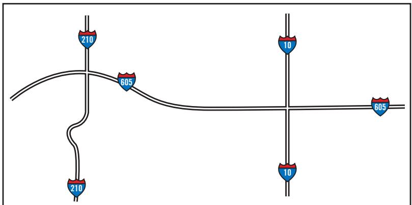 MAGELLAN ROADMATE 300R - Routing Outside Detailed Map Coverage - 1