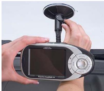 MAGELLAN ROADMATE 300R - Installation with the Windshield Mount - 2