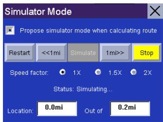MAGELLAN ROADMATE 300R - Simulator Mode - 5