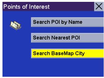 MAGELLAN ROADMATE 300R - Search Basemap City - 1