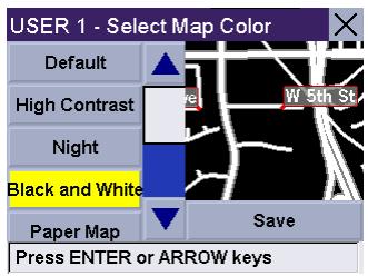 MAGELLAN ROADMATE 300R - Select Map Color - 3