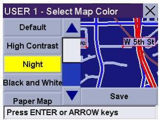 MAGELLAN ROADMATE 300R - Select Map Color - 8