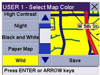 MAGELLAN ROADMATE 300R - Select Map Color - 9