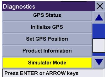 MAGELLAN ROADMATE 300R - Simulator Mode - 2