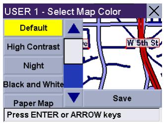 MAGELLAN ROADMATE 300R - Select Map Color - 2