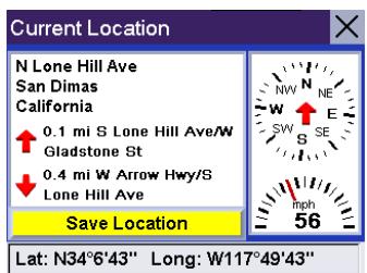 MAGELLAN ROADMATE 300R - Save Location - 2