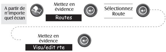MAGELLAN SPORTRAK COLOR - Exemple de création d'itinéraire - 2