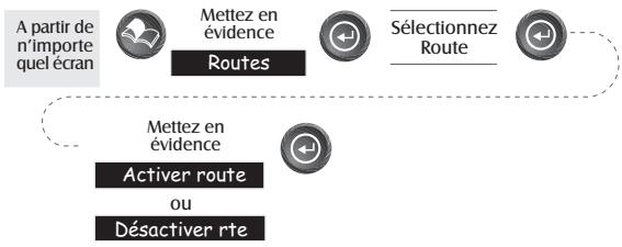 MAGELLAN SPORTRAK COLOR - Exemple de création d'itinéraire - 1