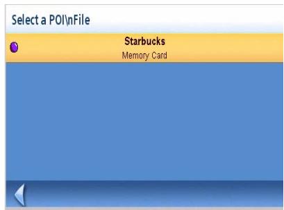 MAGELLAN MAESTRO 3220 - Loading a POI File - 2