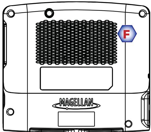 MAGELLAN MAESTRO 3220 - Back View - 1