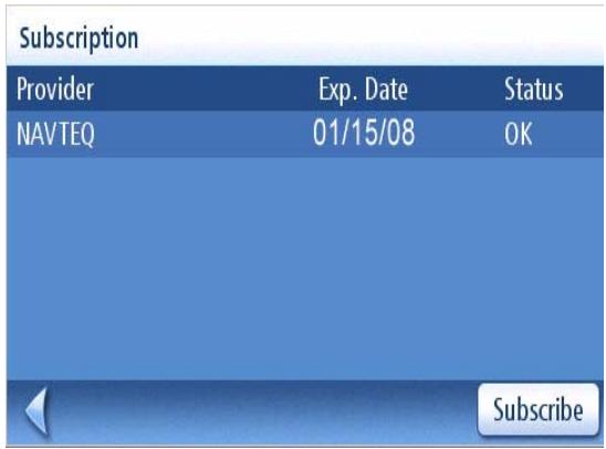 MAGELLAN MAESTRO 3250 - Activating the Free Subscription - 1