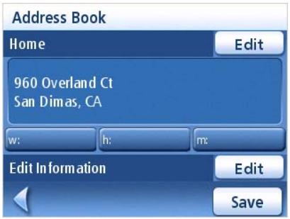 MAGELLAN MAESTRO 3250 - Creating a Home Address - 2