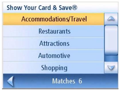 MAGELLAN MAESTRO 3250 - Getting Show Your Card & Save® Information - 1