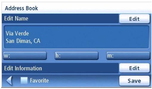MAGELLAN MAESTRO 4210 - Saving Your Current Location to Your Address Book - 1