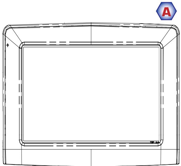 MAGELLAN MAESTRO 4250 - Front View - 1