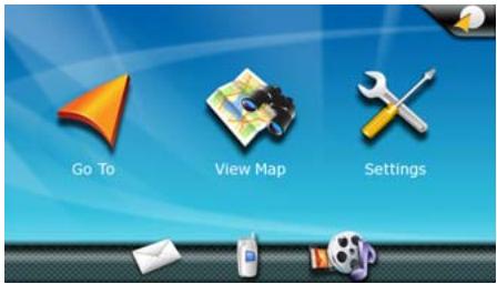 MAGELLAN MAESTRO 4350 - Main Menu - 1