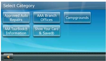 MAGELLAN MAESTRO 4350 - Creating a Route to a special POI (AAA data) - 5