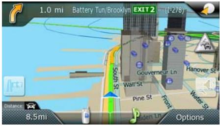 MAGELLAN MAESTRO 4350 - Map Screen - 1