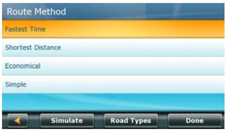 MAGELLAN MAESTRO 4350 - Routing Method - 4