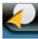 MAGELLAN MAESTRO 4350 - Accessing the Current Location Screen - 1