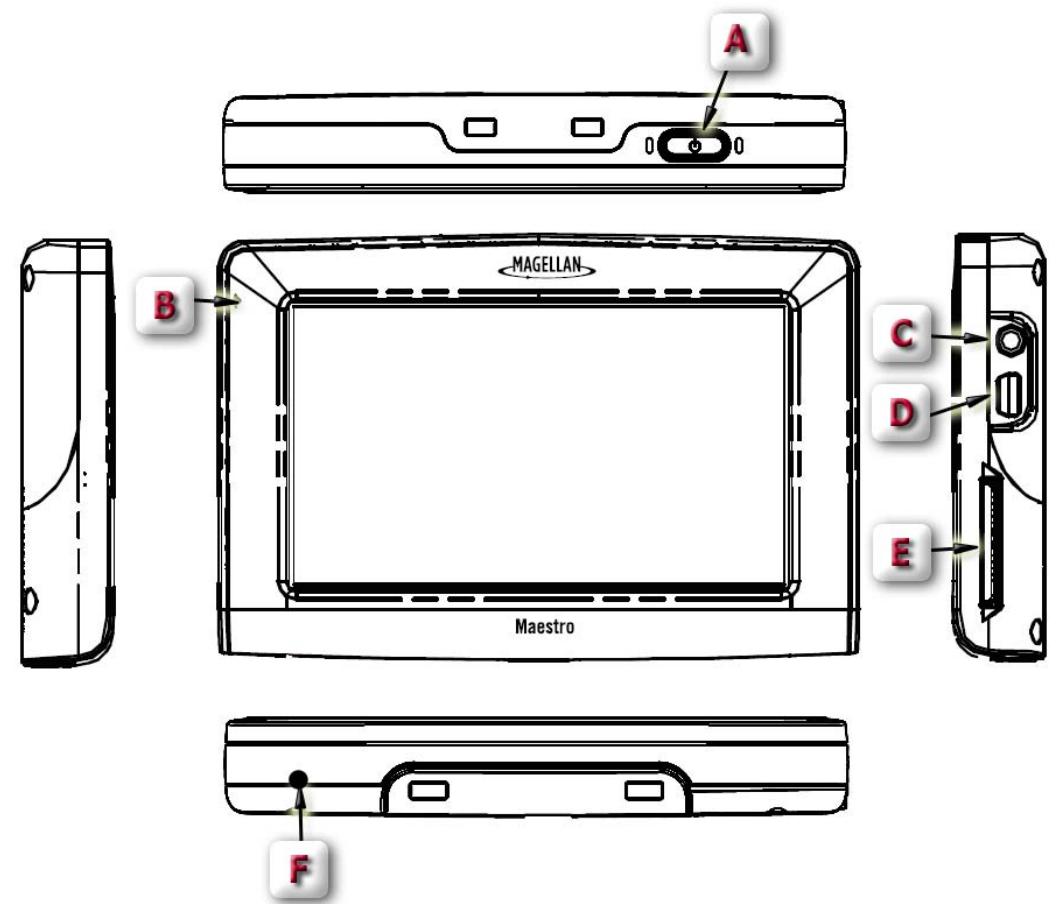MAGELLAN MAESTRO 4350 - Media Center 64 - 1