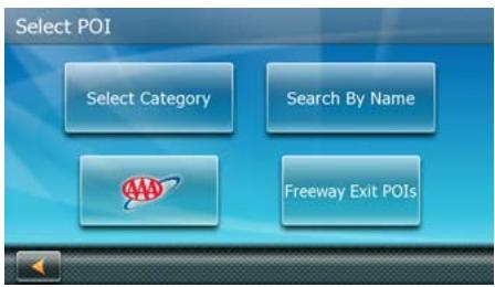 MAGELLAN MAESTRO 4350 - Creating a Route to a POI by Category - 3