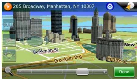 MAGELLAN MAESTRO 4350 - Setting the Map Modes (2D or 3D) - 1