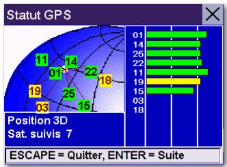 MAGELLAN ROADMATE 3000T - État du GPS - 1