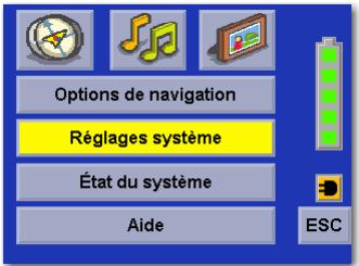 MAGELLAN ROADMATE 3000T - Chapitre 9: réglages systèmes - 1