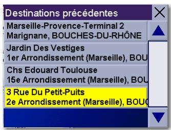MAGELLAN ROADMATE 3000T - Selectionnez supprimer. - 1