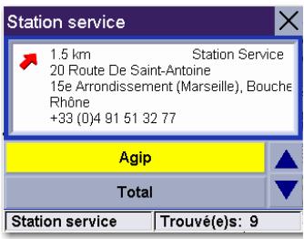MAGELLAN ROADMATE 3000T - Chapitre 6: vos trajets - 3