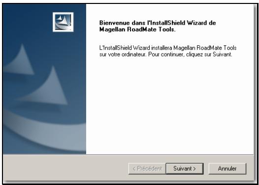 MAGELLAN ROADMATE 3000T - Installer le logiciel - 2