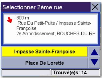 MAGELLAN ROADMATE 3000T - Chapitre 7: sélectionner des destinations - 1