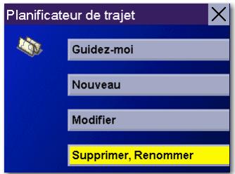 MAGELLAN ROADMATE 3000T - Supprimer et renommer - 1