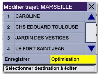 MAGELLAN ROADMATE 3000T - Optimiser un trajet - 3