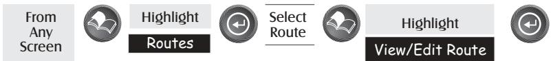 MAGELLAN SPORTRAK MAP - Routes - 8